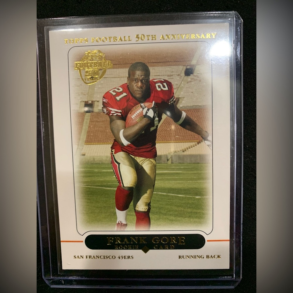 Frank Gore rookie card San Fransisco 49ers